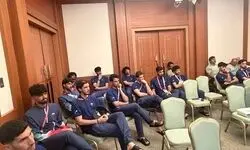 آنالیز امارات در جلسه عبدی با بازیکنان تیم فوتبال امید