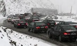 جاده چالوس یکطرفه شد 