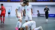 صعود تیم ملی فوتسال به جام ملت‌های آسیا