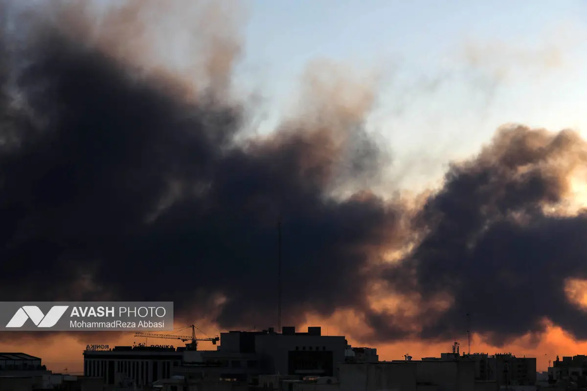 حمله هوایی صهیونی- آمریکایی به تهران