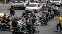 ضرب العجل شهرداری تهران برای موتورسیکلت‌ها
