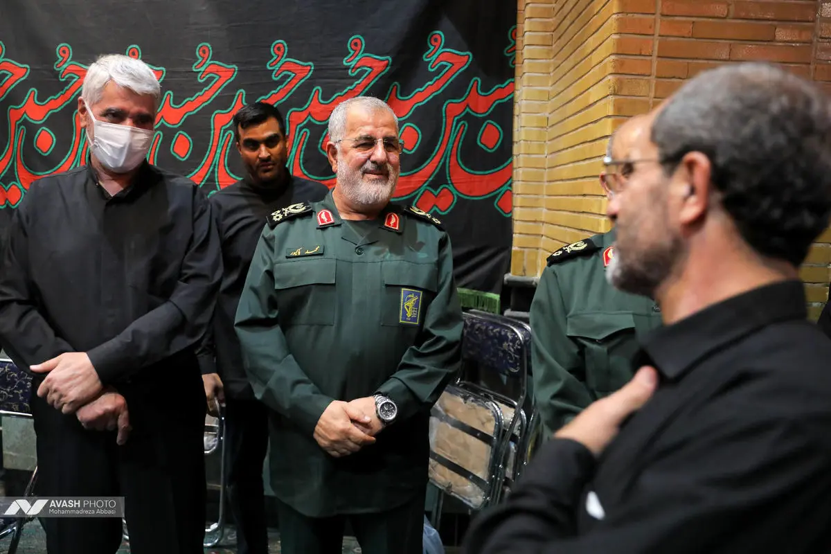 مراسم یادبود شهید سرلشکر حسین سلامی