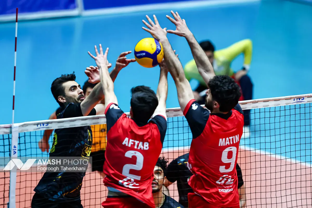 دیدار تیم های والیبال شهرداری ارومیه و سپاهان