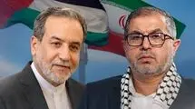 عراقچی با یکی از اعضای حماس گفتگو کرد
