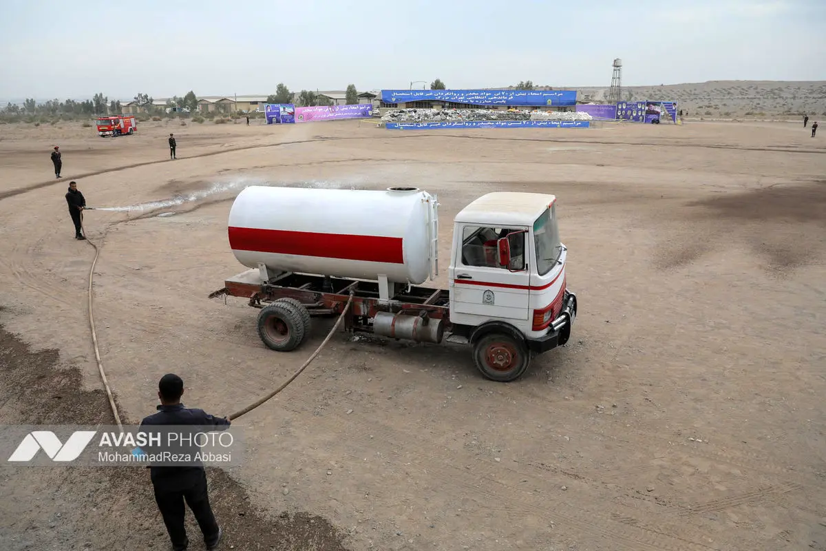 امحای ۲۰ تن مواد مخدر