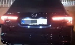 توقیف خودروی سواری با سرعت ۲۰۴ کیلومتر در ساعت =عکس