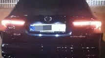 توقیف خودروی سواری با سرعت ۲۰۴ کیلومتر در ساعت =عکس
