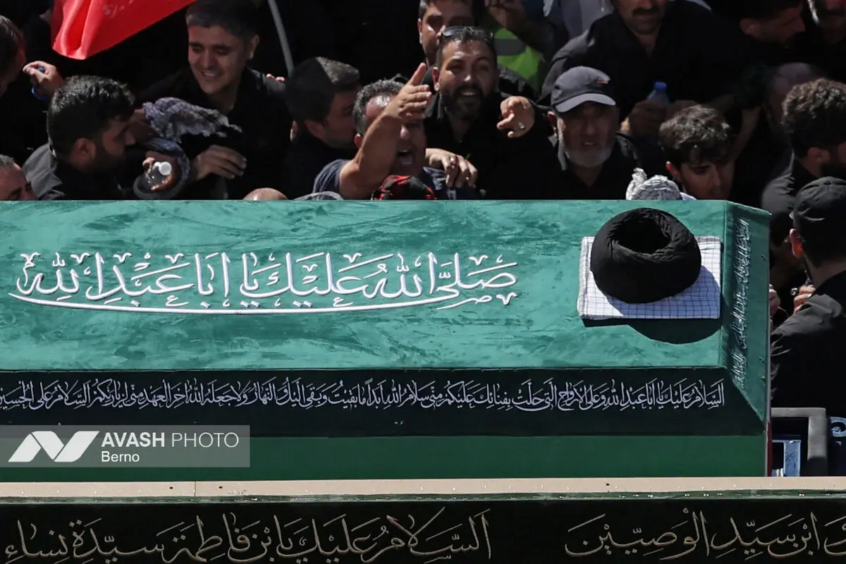 مراسم تشییع پیکر مطهر رهبر شهید انقلاب - مشهد