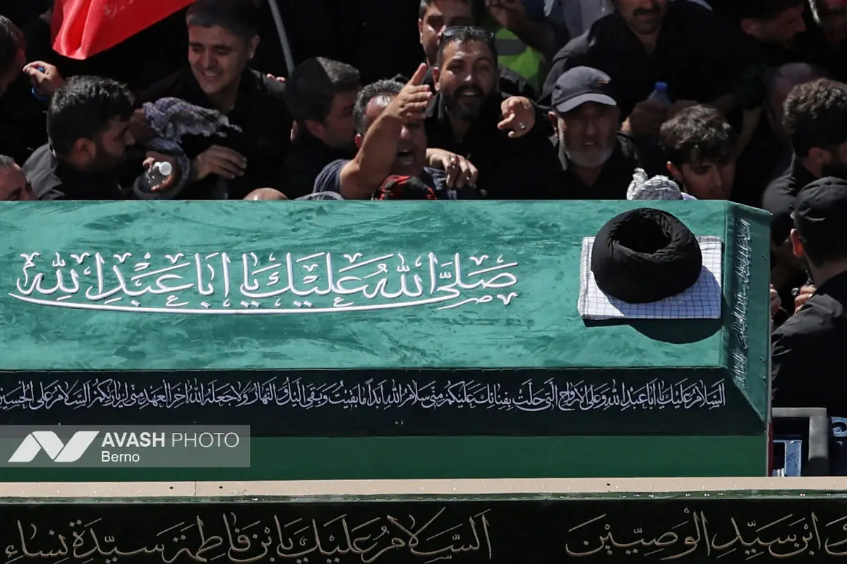 مراسم تشییع پیکر مطهر رهبر شهید انقلاب - مشهد