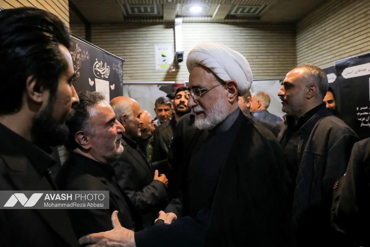 مراسم ترحیم سیدمحمد تاج‌زاده