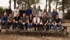 حنظله عکسی از تیم طراحی پهپاد «هرمس» اسرائیلی منتشر کرد