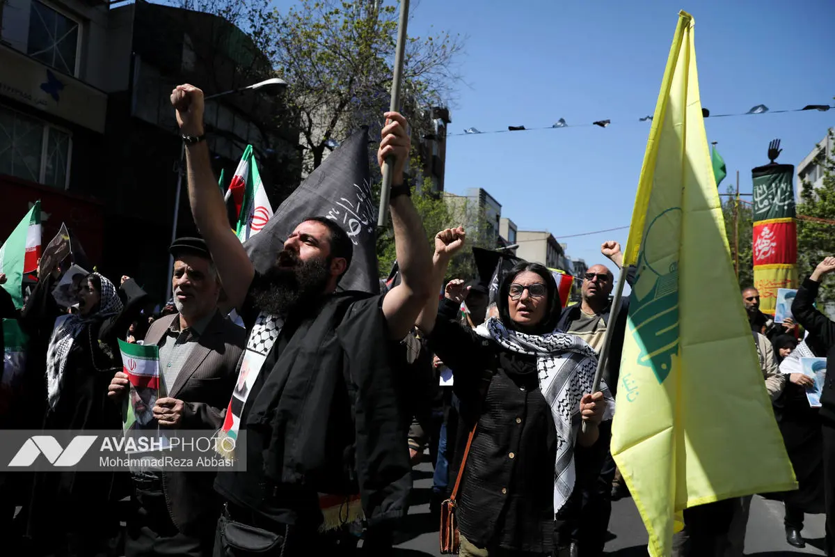 مراسم اربعین رهبر شهید انقلاب در تهران