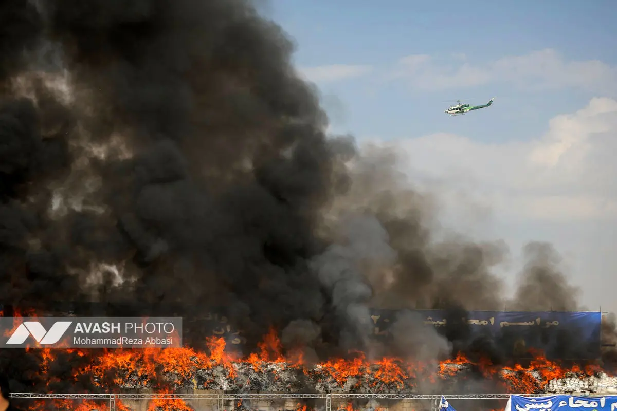 امحای ۲۰ تن مواد مخدر