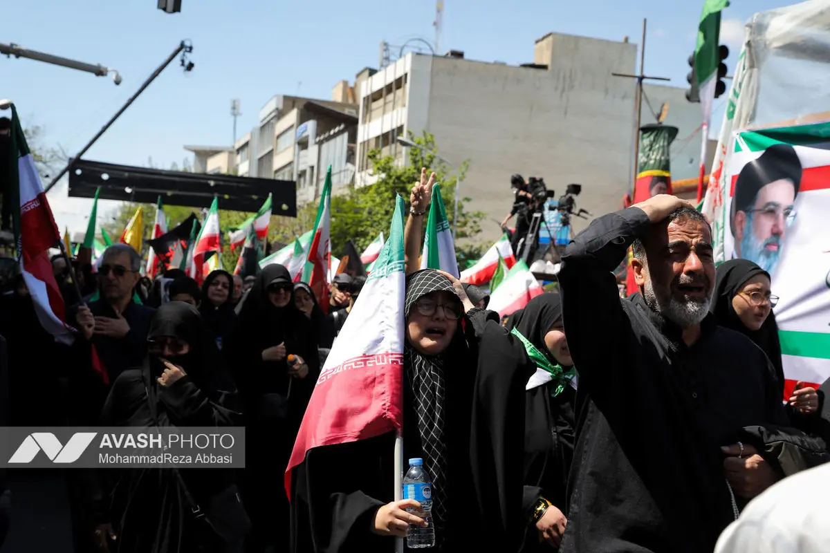 مراسم اربعین رهبر شهید انقلاب در تهران