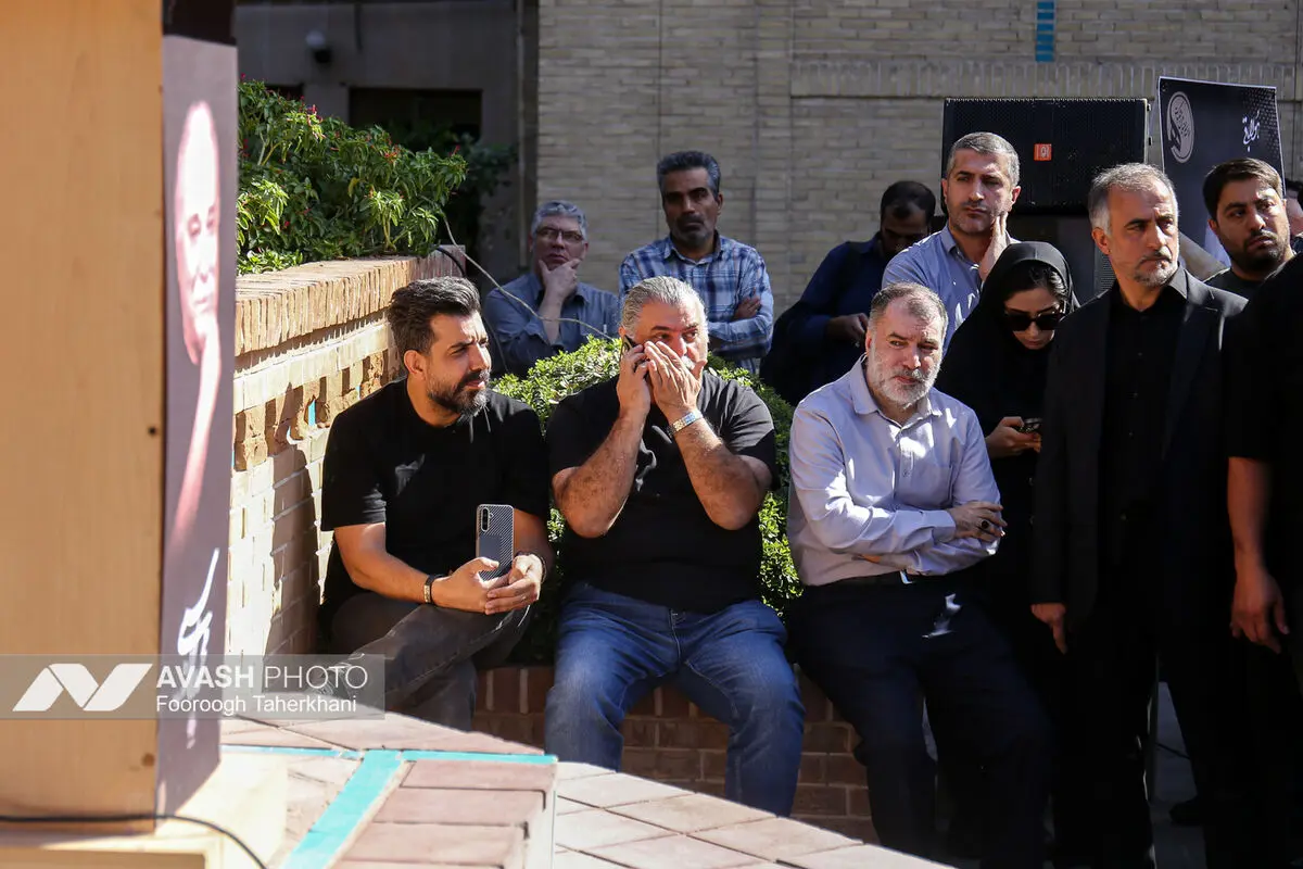 تشییع پیکر محمد کاسبی