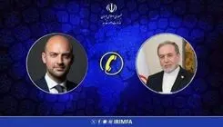 عراقچی با وزیر خارجه فرانسه گفتگو کرد