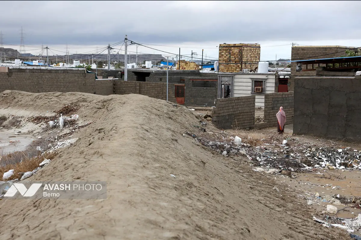 جزیره قشم پس از وقوع سیل