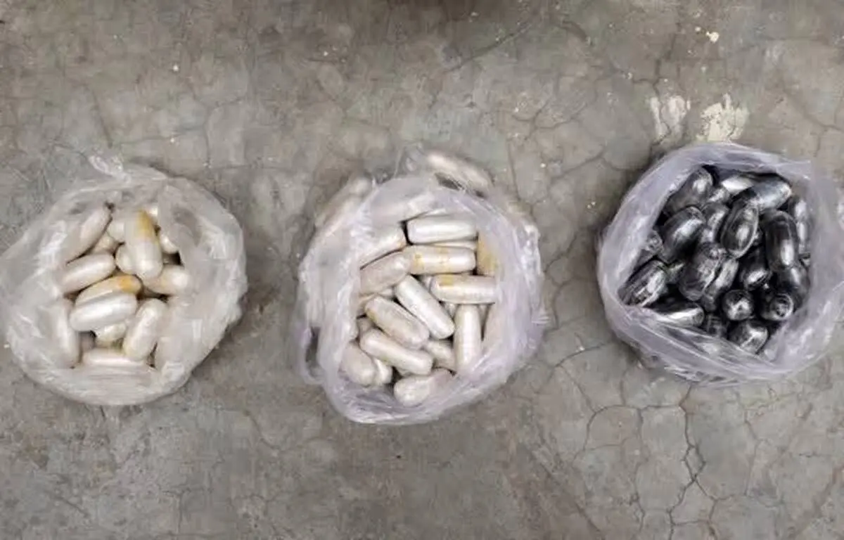 کشف ۳۹ بسته هروئین از معده مسافر