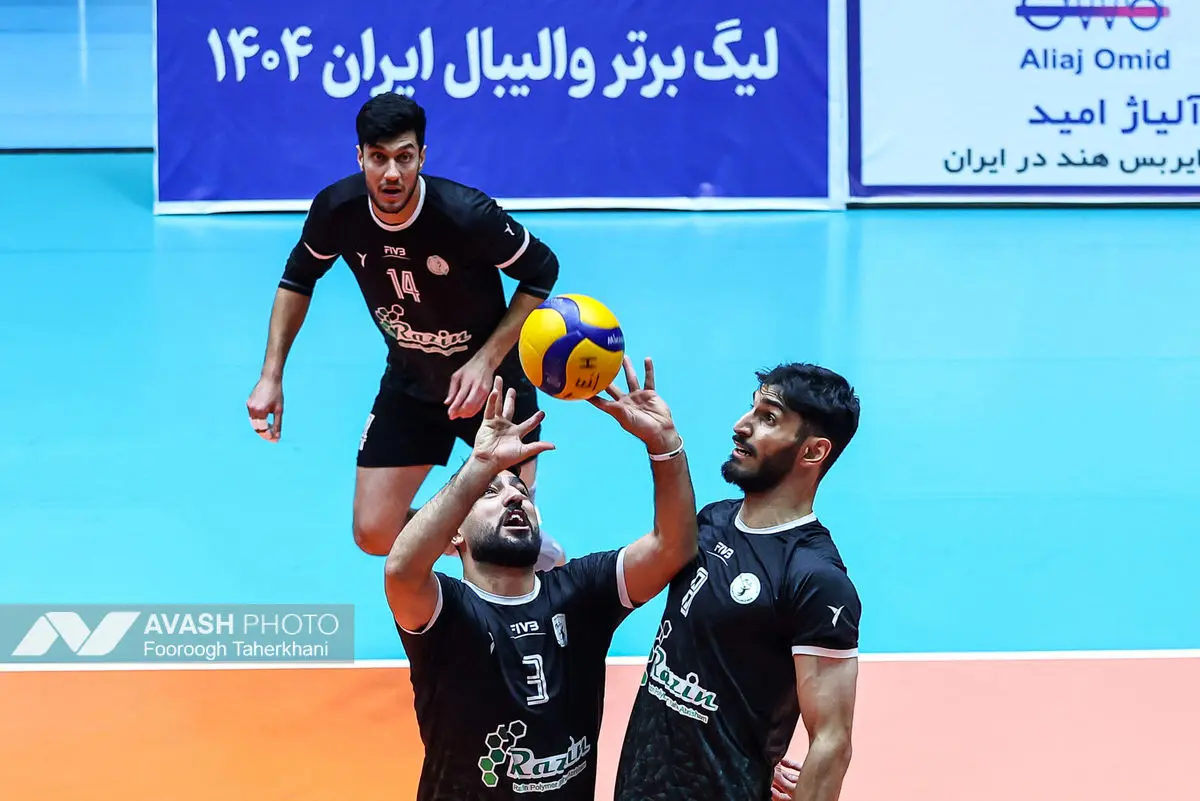 لیگ برتر والیبال مردان- رازین پلیمر و شهداب یزد