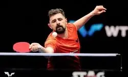 نیما عالمیان قهرمانی پینگ‌پنگ آسیا را از دست داد
