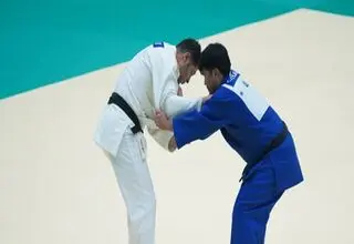 فرید عساکره در جایگاه پنجم مسابقات جودو ایستاد