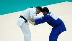 فرید عساکره در جایگاه پنجم مسابقات جودو ایستاد