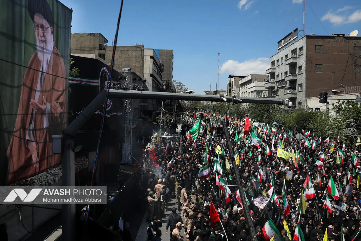 مراسم اربعین رهبر شهید انقلاب در تهران