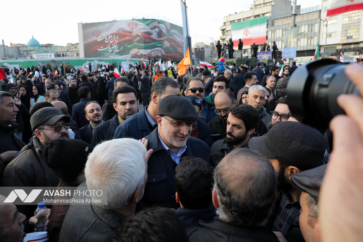 راهپیمایی محکومیت اقدامات تروریستی آمریکا و رژیم صهیونیستی علیه ملت ایران - تهران