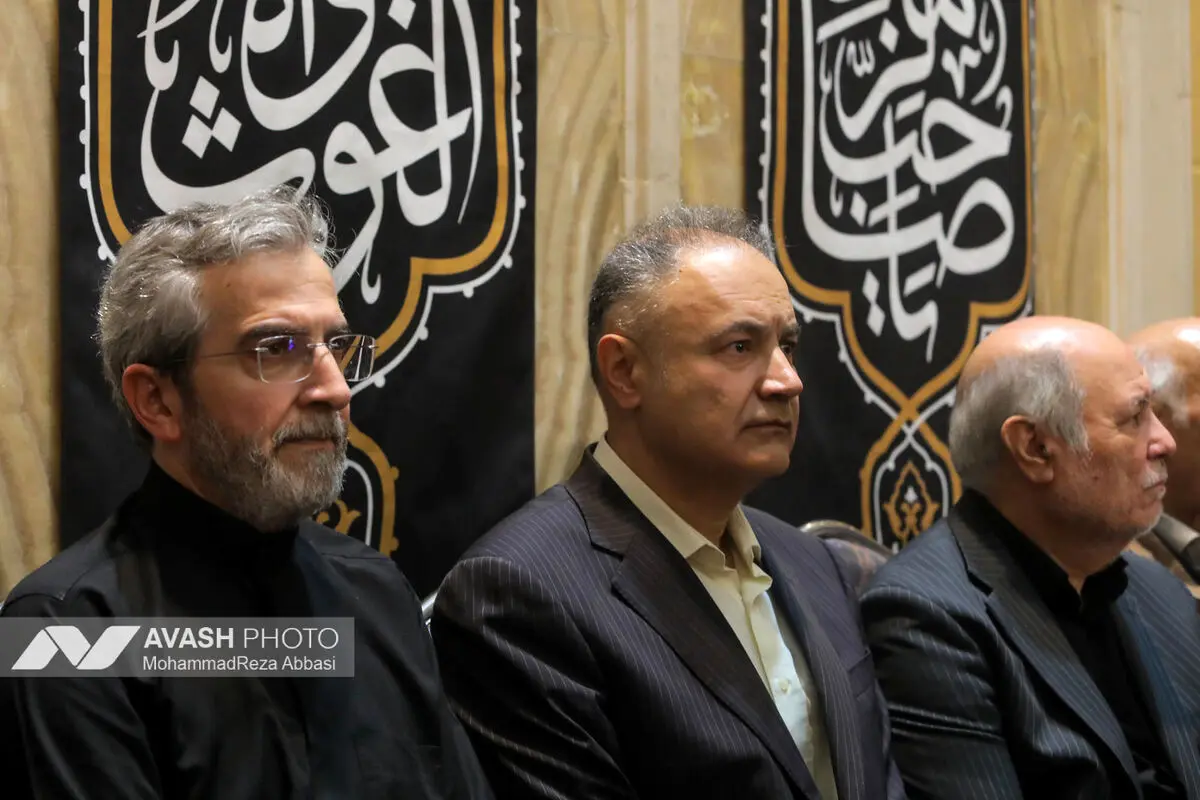 مراسم گرامیداشت شهید علی لاریجانی و فرزندش شهید مرتضی لاریجانی