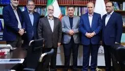 دیدار تاج و قلعه‌نویی با رئیس سازمان برنامه و بودجه