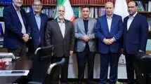 دیدار تاج و قلعه‌نویی با رئیس سازمان برنامه و بودجه