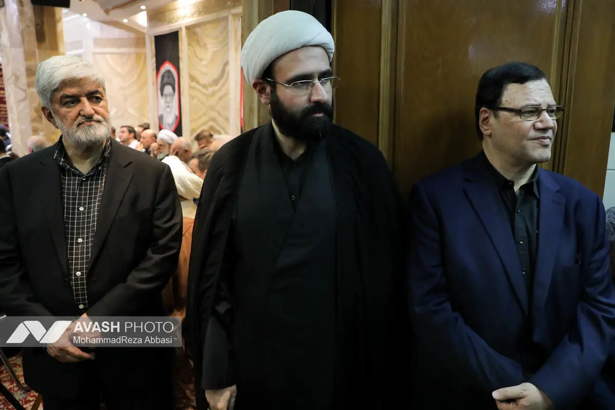 مراسم گرامیداشت شهید علی لاریجانی و فرزندش شهید مرتضی لاریجانی