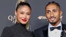 همسر رافینیا از دست فیفا عصبانی شد: بی‌عدالتی، شوهرم بسکتبالیسته؟! + عکس