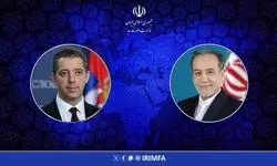 قدردانی صربستان از حمایت اصولی ایران از حفظ حاکمیت این کشور