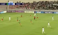 گل تساوی استقلال به الوحدات+ویدیو