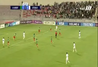 گل تساوی استقلال به الوحدات+ویدیو