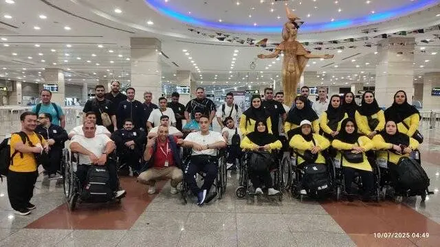 دیدار رئیس دفتر حفاظت منافع ایران در قاهره با ورزشکاران ایرانی اعزامی به مصر