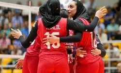 بانوان ملی‌پوش والیبال ایران مقابل استرالیا به پیروزی دست یافتند