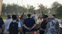  علی قمصری در میدان آزادی برای ایران نواخت+عکس