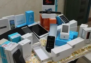 کشف محموله بزرگ گوشی‌های قاچاق در شمال تهران