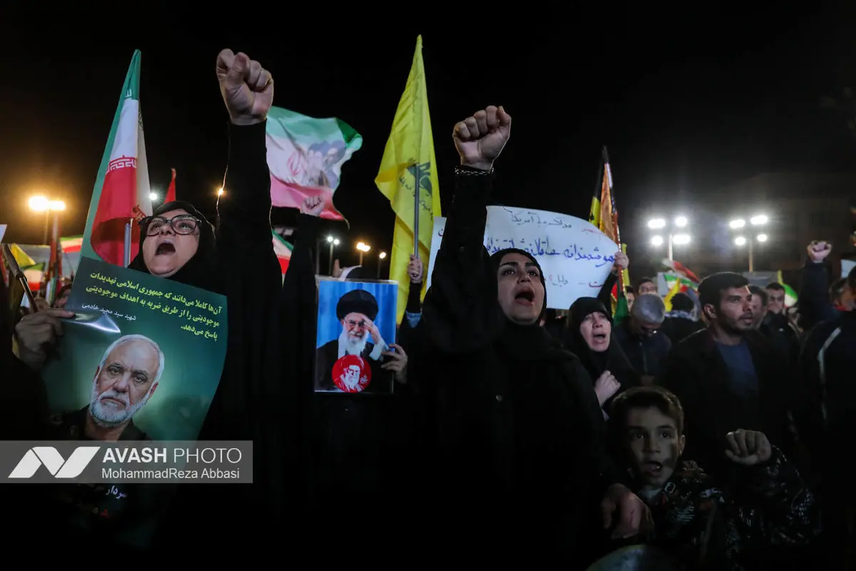 اجتماع مردمی در چهلمین شب شهادت رهبر معظم انقلاب -1