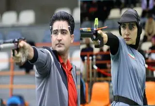 دختر ایرانی در جمع 10 تیرانداز برتر جهان