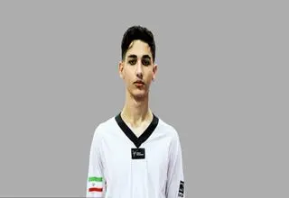 احمد نصیری دستش به مدال نرسید و‌ حذف شد