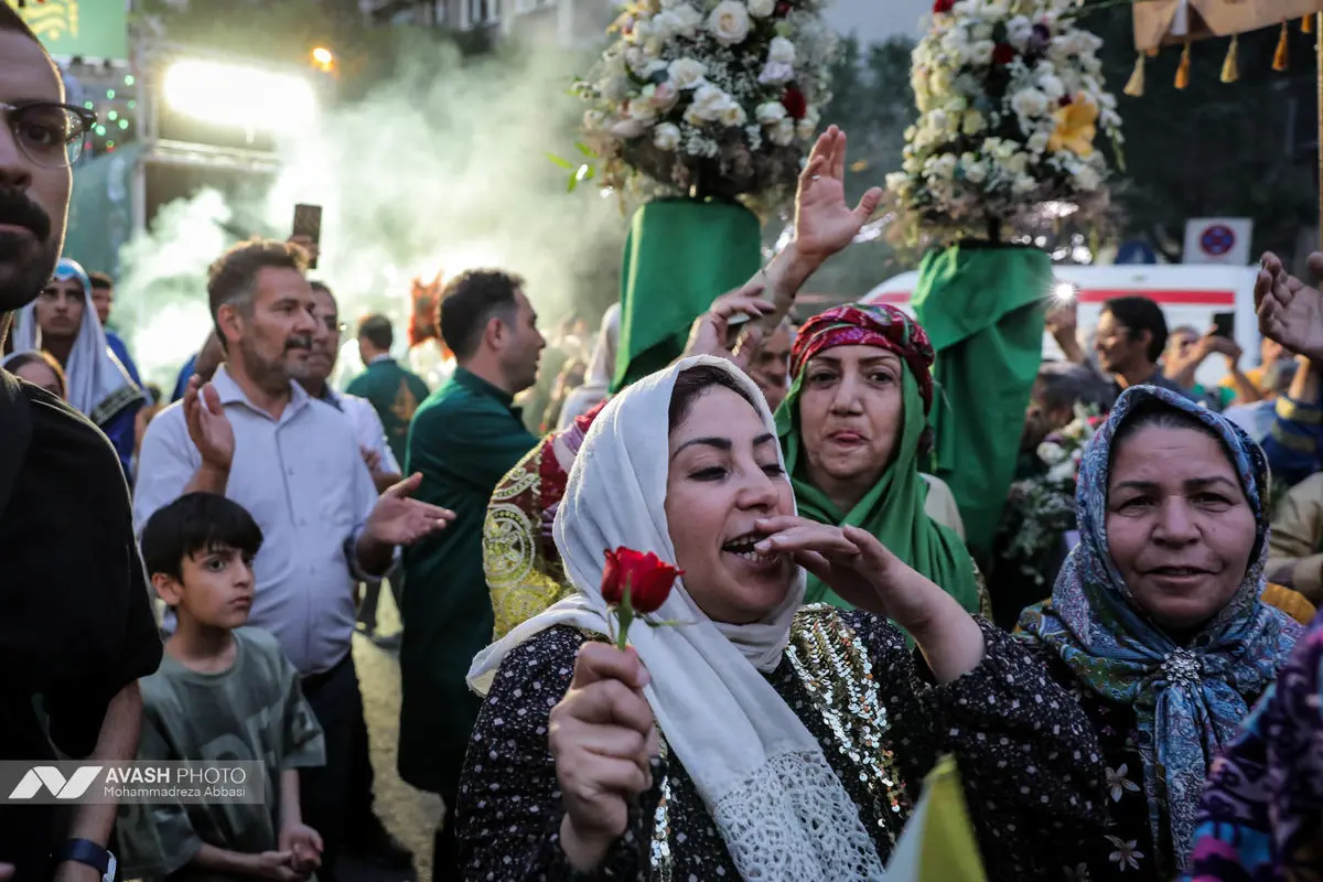 اجتماع ۵ کیلومتری امام رضایی‌ها در تهران