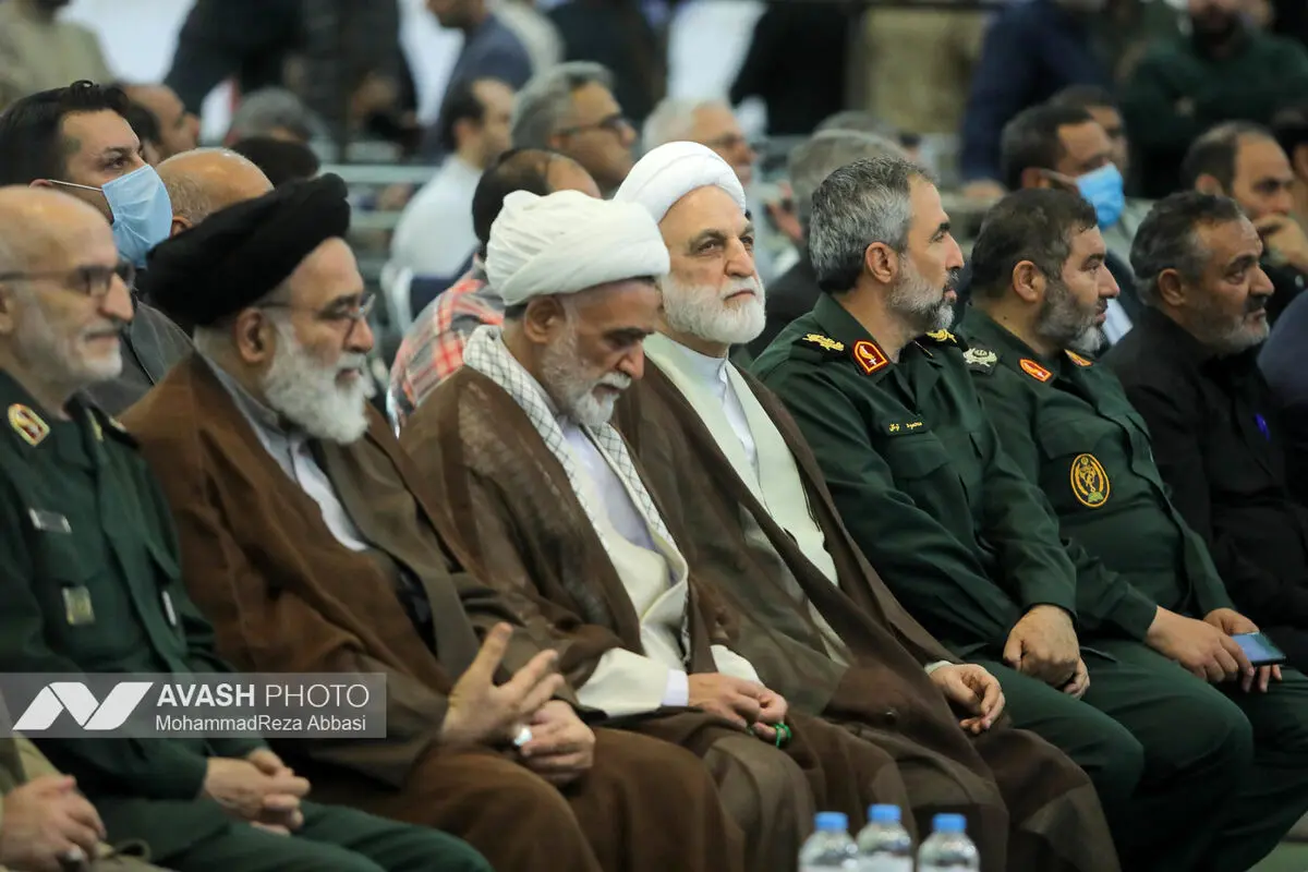 مراسم گرمیداشت شهدای جنگ رمضان و سالگرد شهدای اقتدار ایران