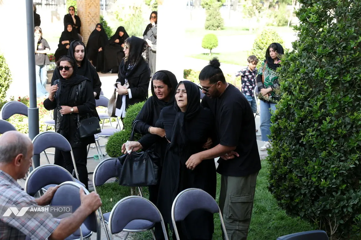 تشییع پیکر «محمدرضا سوخته‌سرایی»