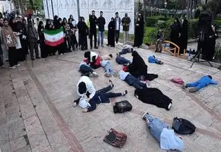 رویداد «به کدامین گناه؟» در هفته هنر انقلاب اسلامی برگزار شد