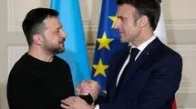 درخواست مهم زلنسکی از ماکرون: اوکراین را مجهز کنید!