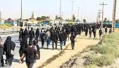شرکت جامعه ورزش در راهپیمایی اربعین حسینی