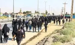 شرکت جامعه ورزش در راهپیمایی اربعین حسینی